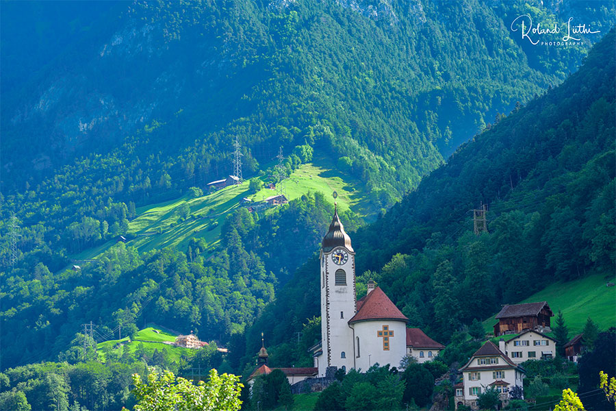 Kirch Flüelen Schweiz